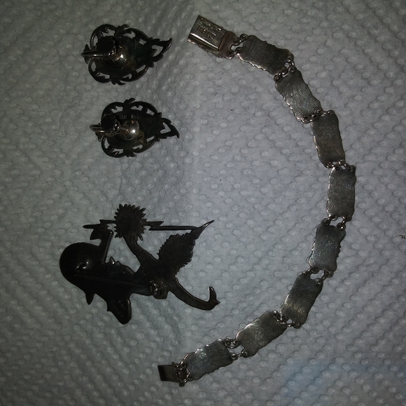 Vintage Siam Sterling Silver - Picture 2 of 2